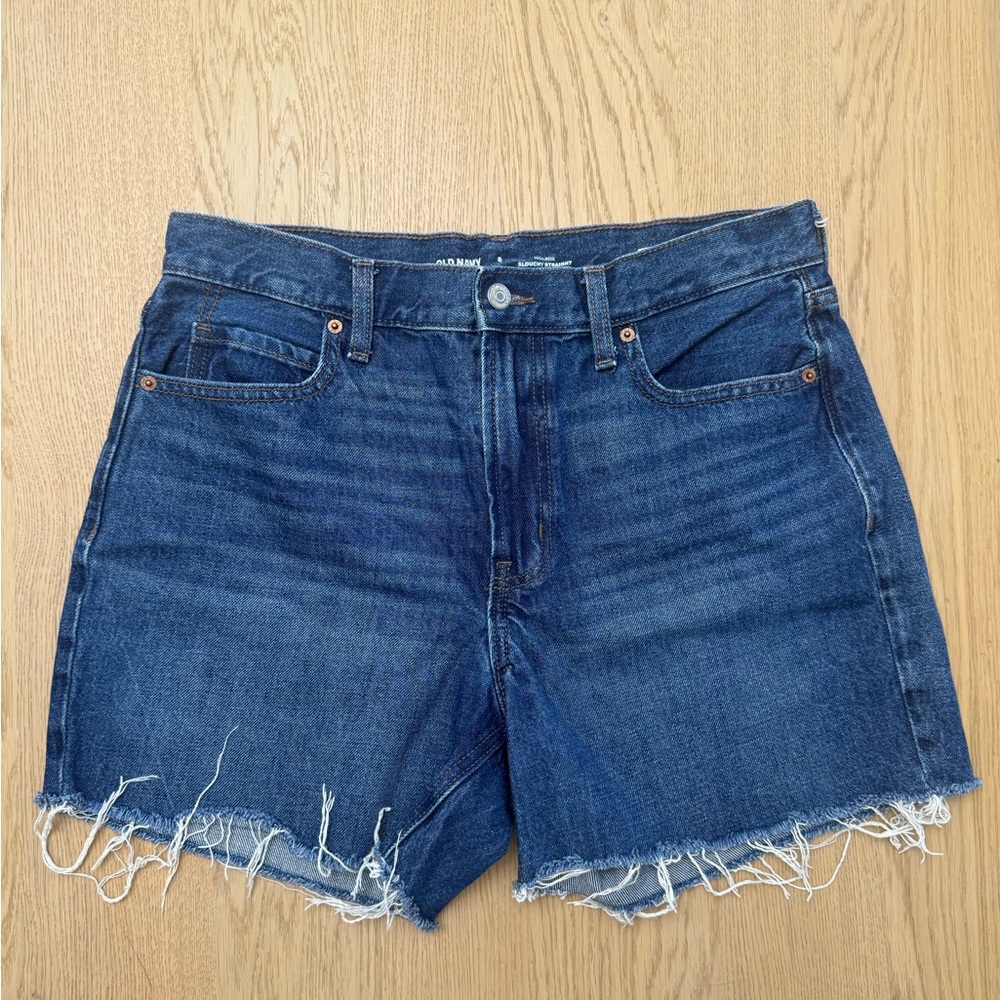 Old Navy Distressed Blue Jean Shorts